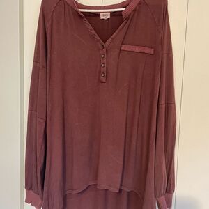 BKE Women's Long Sleeve Tunic